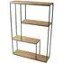 Bastia Open Shelving Unit - Teak Wood