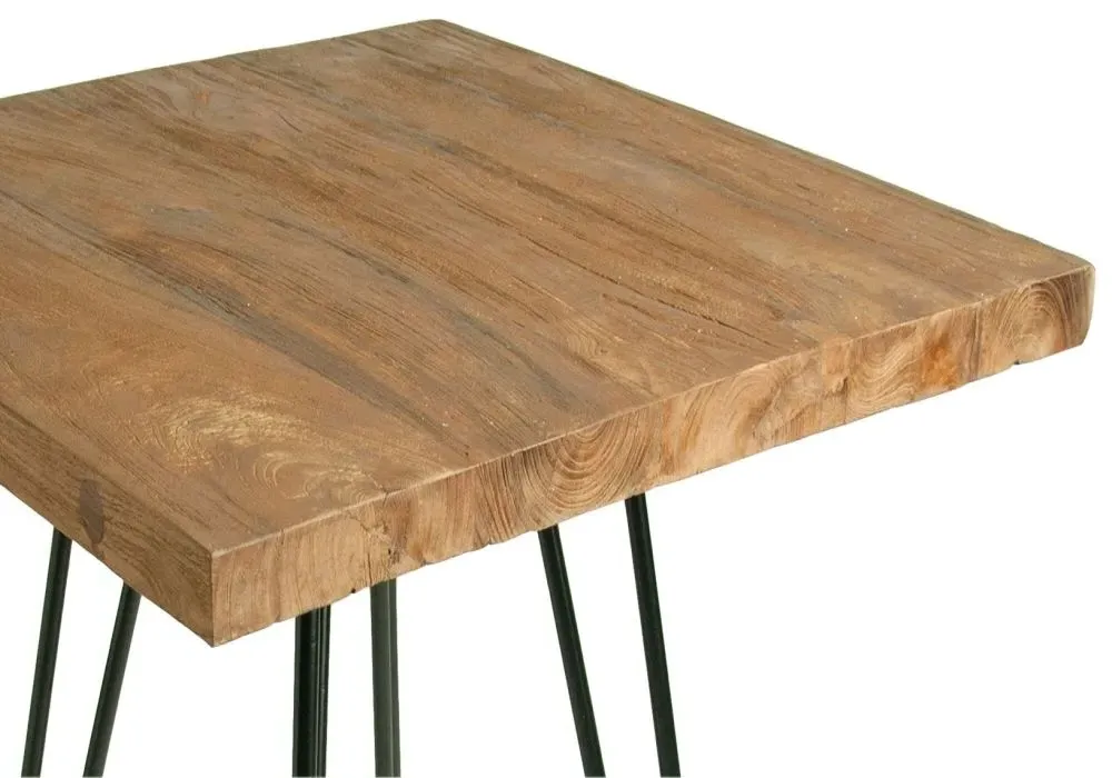 Belfort Teak Dining Table - Black