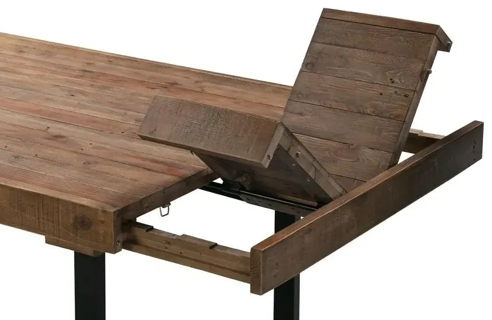 Bengal 6 Seater Extending Dining Table - Reclaimed Pine