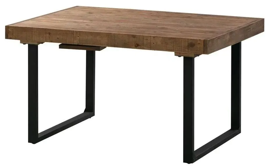 Bengal 6 Seater Extending Dining Table - Reclaimed Pine