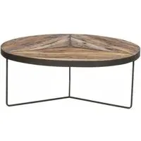 Boatwood Large Round Coffee Table