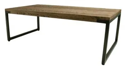 Chevron Coffee Table - Natural, Mango Wood image