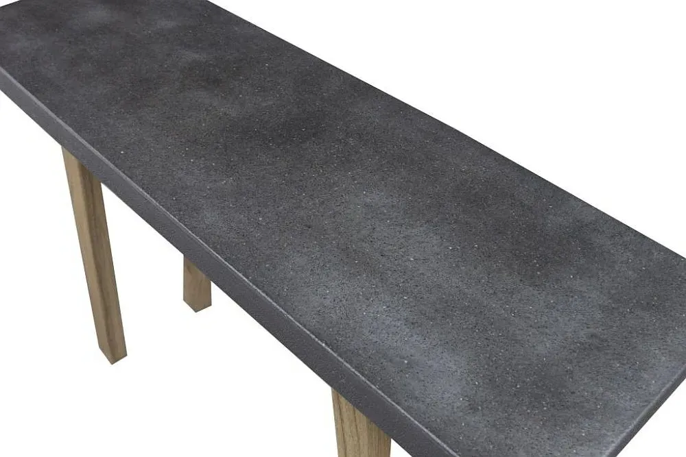 Concrete Top Console Table