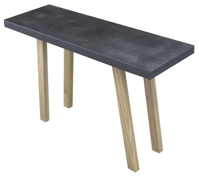 Concrete Top Console Table