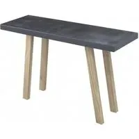 Concrete Top Console Table