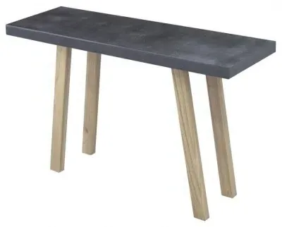 Concrete Top Console Table image