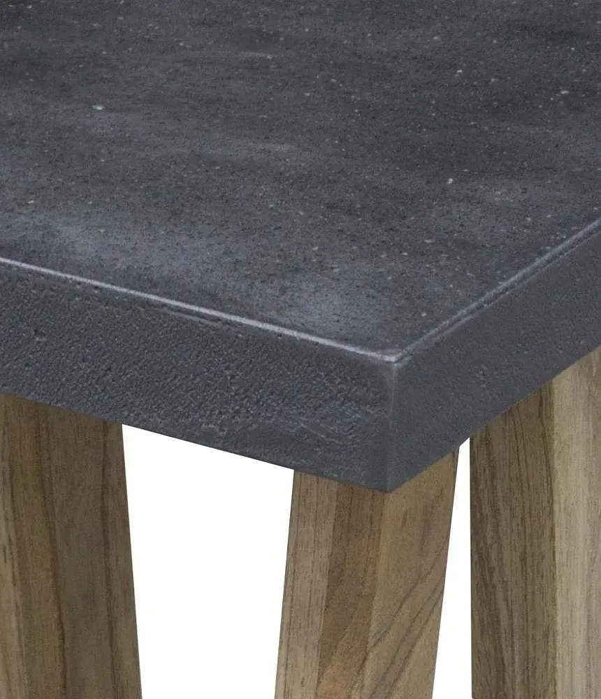 Concrete Top Lamp Table