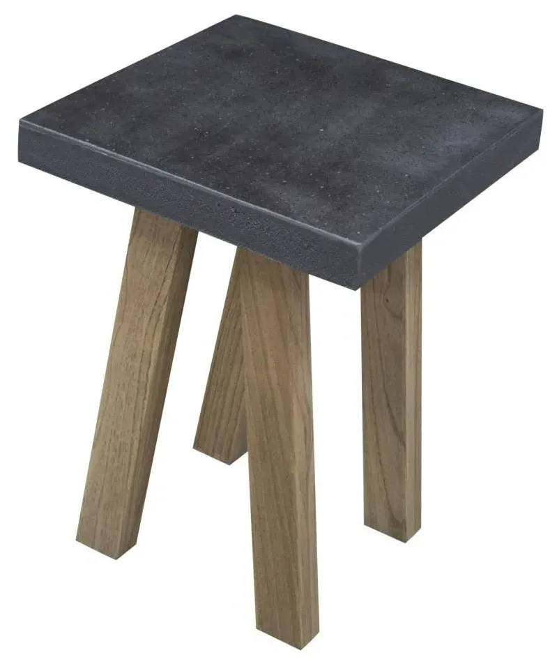 Concrete Top Lamp Table