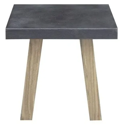 Concrete Top Lamp Table