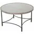 Copse Apollo Round Coffee Table - Greywash, Mango Wood