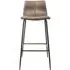 Erlangen Barstool Set of 2 - Mussel Grey, Fabric