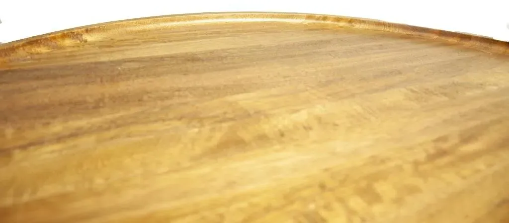 Evansville Round Coffee Table - Mango Wood