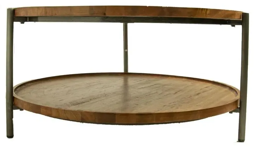 Evansville Round Coffee Table - Mango Wood