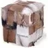 Frankfort Patchwork Cube Pouffe