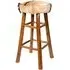 Frankfort Tall Kitchen Stool - Goat Skin