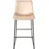 Fremont Barstool Set of 2 - Natural, Fabric