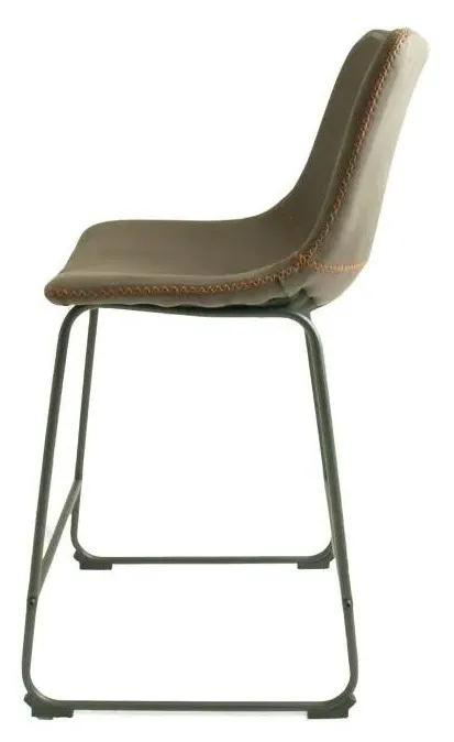 Fremont Counter Stool Set of 2 - Grey, Fabric