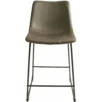 Fremont Counter Stool Set of 2 - Grey, Fabric