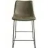 Fremont Counter Stool Set of 2 - Grey, Fabric
