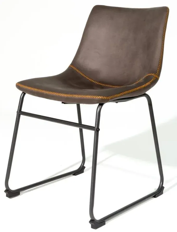 Fremont Dining Chair Set of 2 - Grey, Fabric