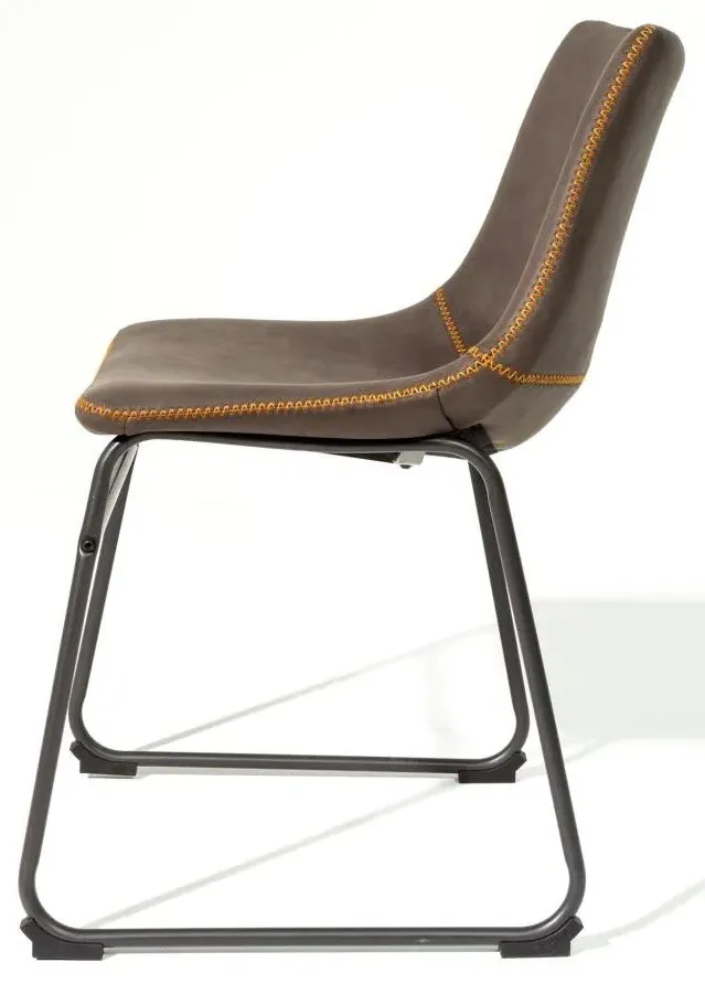 Fremont Dining Chair Set of 2 - Grey, Fabric