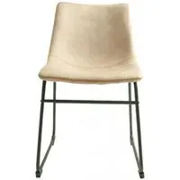 Fremont Dining Chair Set of 2 - Natural, Fabric