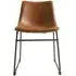 Fremont Vintage Leather Dining Chair - Tan
