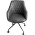 Hasselt Office Chair - Grey, Leather