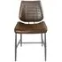 Marigot Dining Chair - Chestnut, Leather