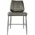 Marigot Dining Chair - Grey, Leather