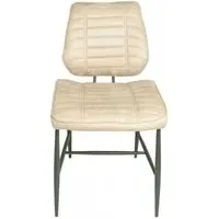 Marigot Dining Chair - Natural, Leather