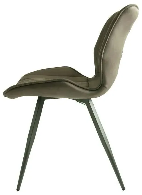 Norwich Dining Chair Set of 2 - Grey, Fabric