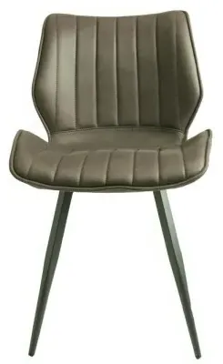 Norwich Dining Chair Set of 2 - Grey, Fabric image