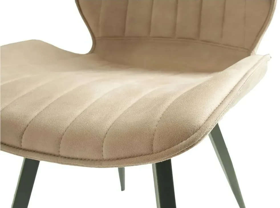 Norwich Dining Chair Set of 2 - Natural, Fabric