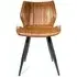 Norwich Dining Chair Set of 2 - Tan, Leather