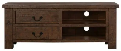 Reclaimed Pine 130cm TV Unit image