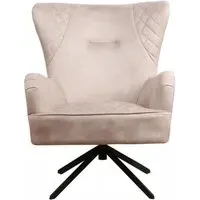 Salinas Swivel Armchair - Oyster Natural, Fabric