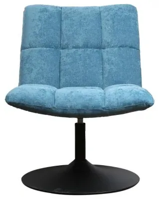 Yerevan Swivel Chair - Blue, Chenille image