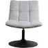 Yerevan Swivel Chair - Grey, Chenille