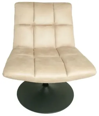Yerevan Swivel Chair - Natural, Fabric