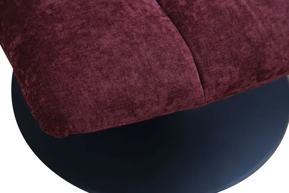 Yerevan Swivel Chair - Pink, Chenille