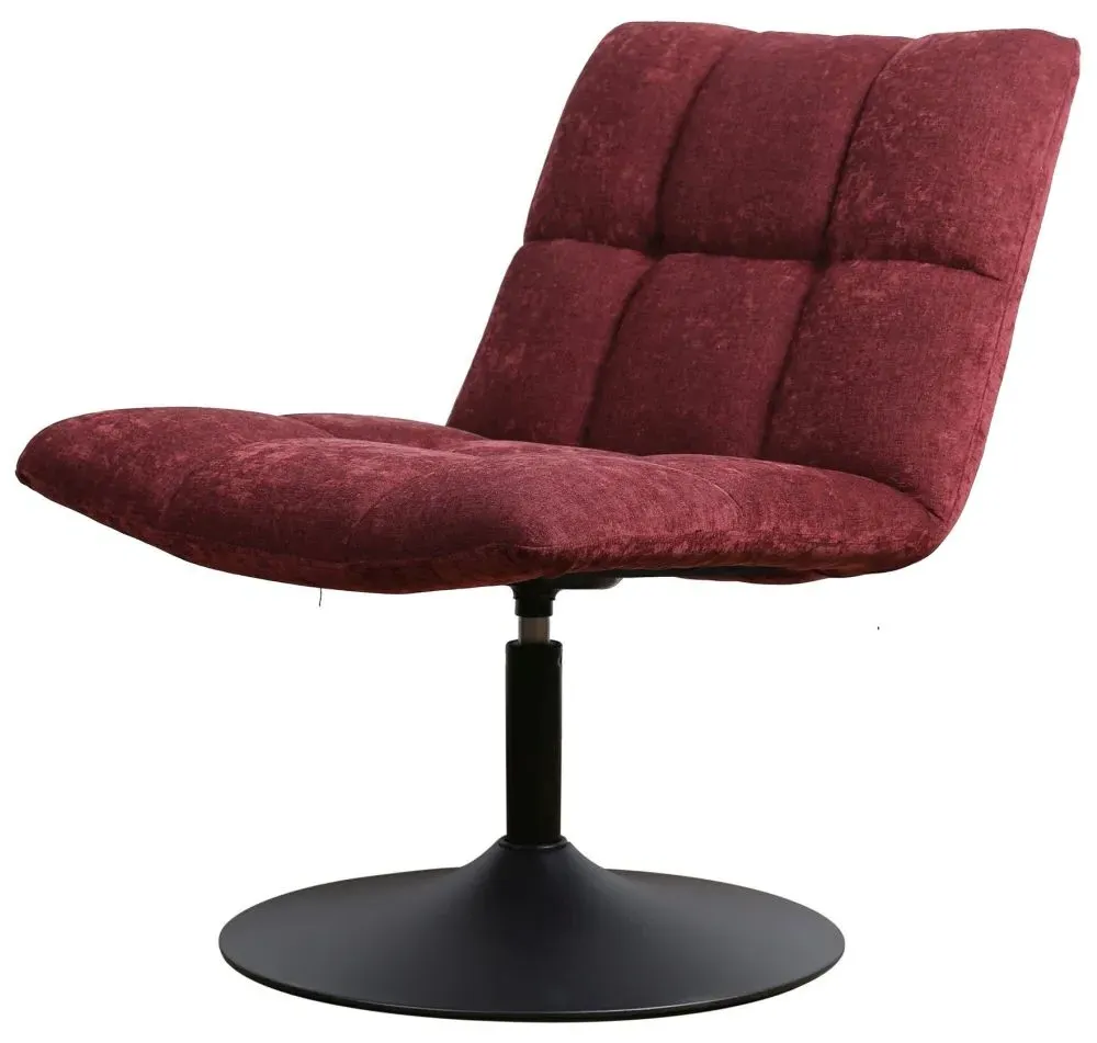 Yerevan Swivel Chair - Pink, Chenille