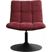 Yerevan Swivel Chair - Pink, Chenille