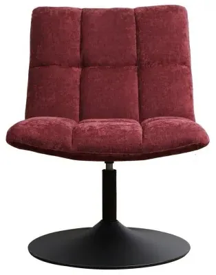 Yerevan Swivel Chair - Pink, Chenille