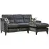 Alice Chaise Sofa LCC+RH2 - Fabric