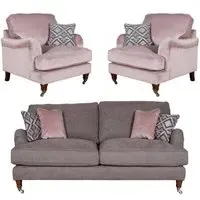 Beatrix 3+1+1 Seater Sofa Set - Fabric