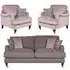 Beatrix 3+1+1 Seater Sofa Set - Fabric