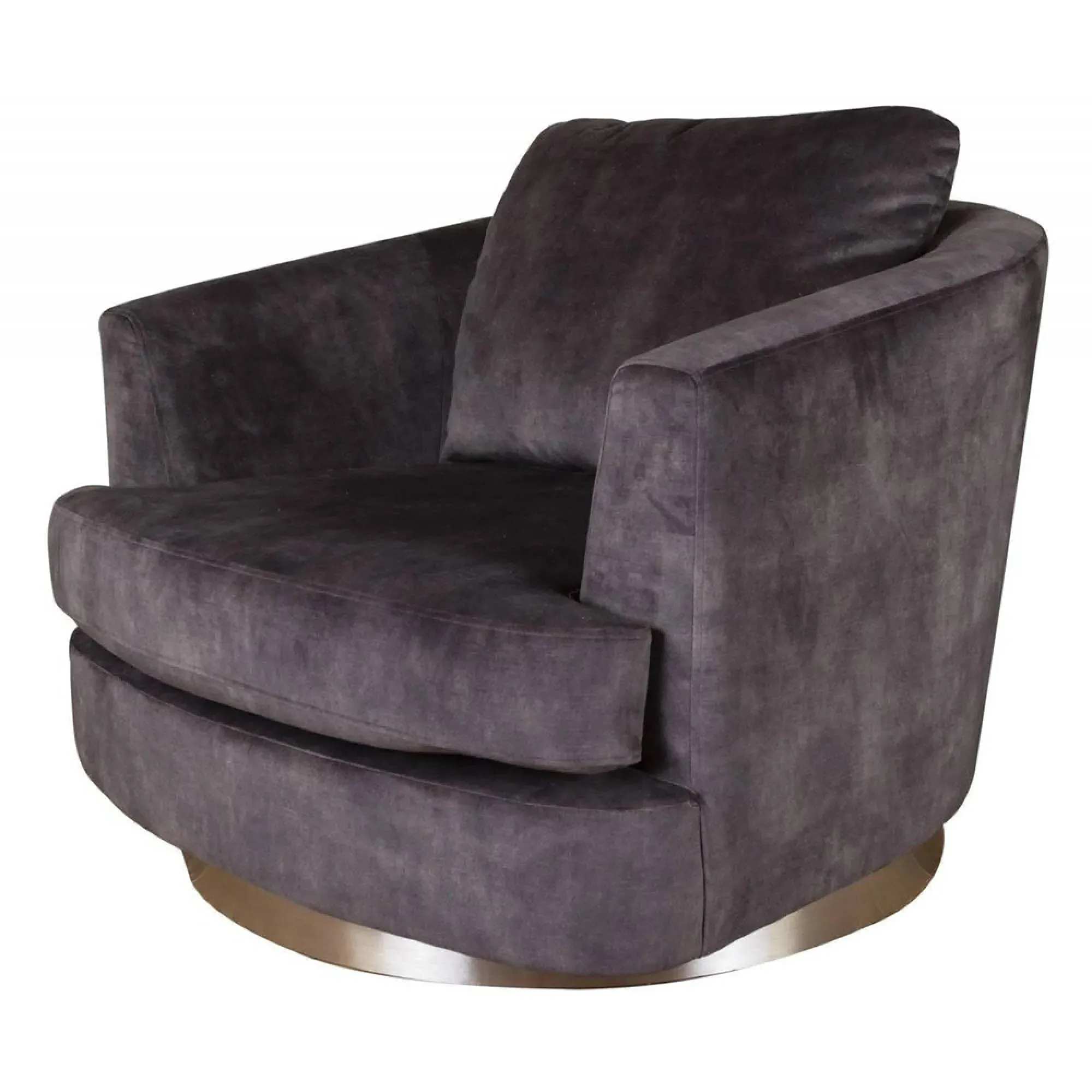 Bond Fabric Swivel Lounge Chair