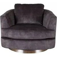 Bond Fabric Swivel Lounge Chair