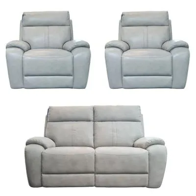 California Power Recliner 2+1+1 Seater Sofa Set